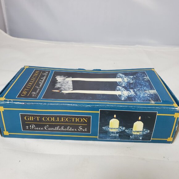 KOMODO INTERNATIONAL CANDLE HOLDERS 2 PIECE SET - Picture 2 of 6